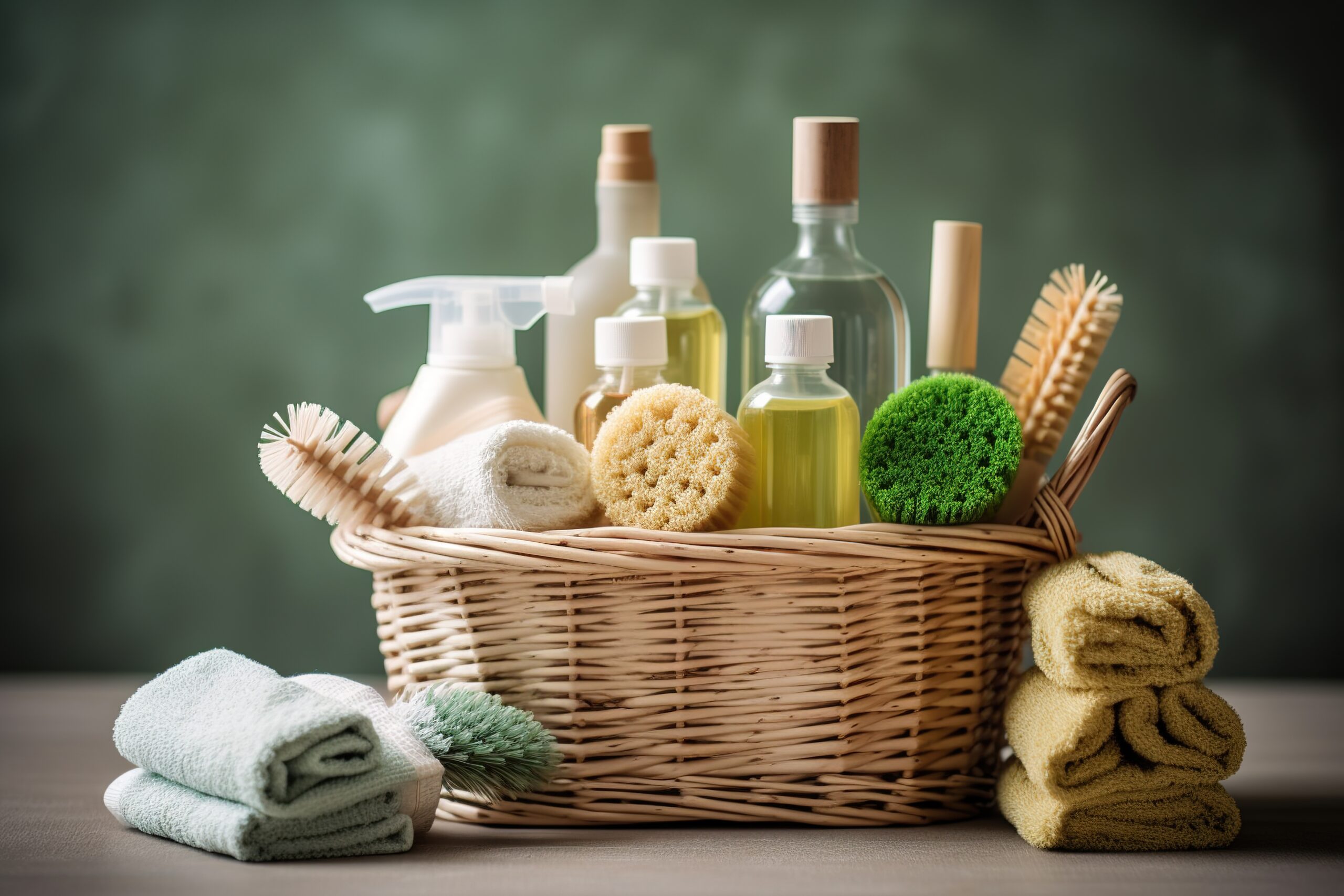 household cleaning products scaled